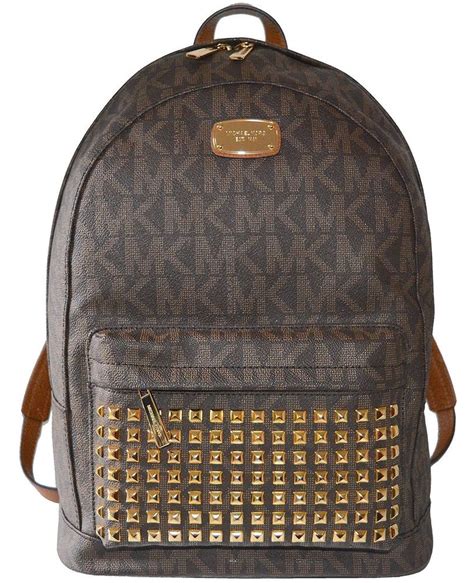 michael kors jet set studded backpack|Michael Kors jet set large.